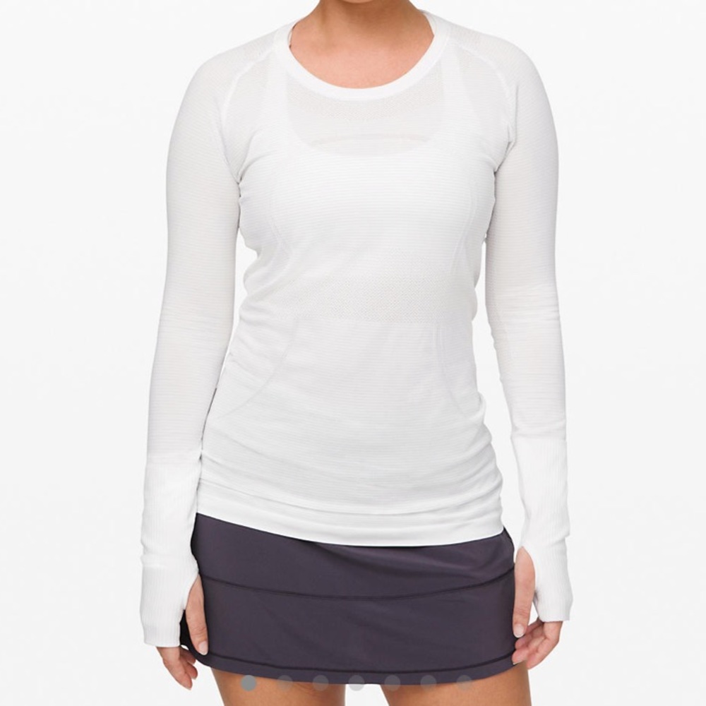 Lululemon white long sleeve